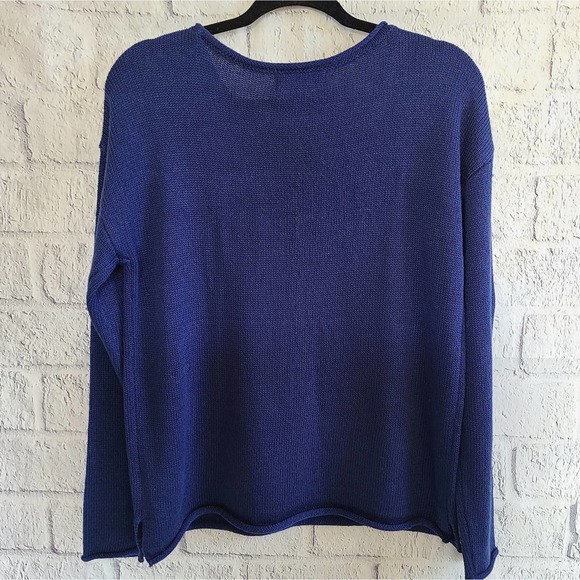Marled By RC USA Blue Knit Sweater NWT SZ M - Picture 2 of 10